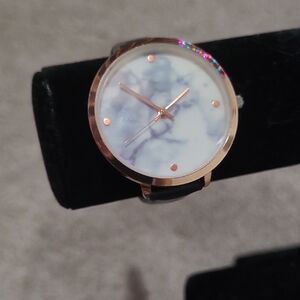Rose Gold and Marble Women's Watch